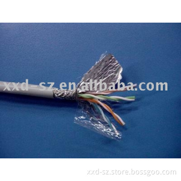 PVC CAT5E FTP DOUBLE SHIELDED LAN CABLE